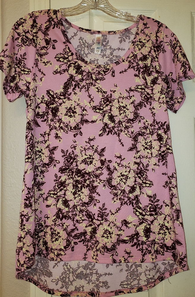 LulaRoe floral print top